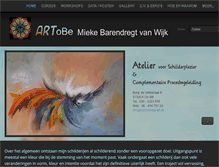 Tablet Screenshot of barendregt-art.nl